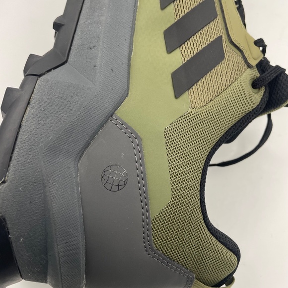 ADIDAS mens Terrex AX4 primegreen hiking sneakers Size 14